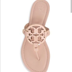 Tory Burch Miller Flip Flop Sandal Shell Pink